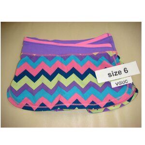 Ivivva by Lululemon 🍋 Keep on Track Skirt with built in shorts size 6